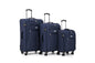 Lot de 3 Valises en Tissu Souple – Résistantes, Légères et Fonctionnelles