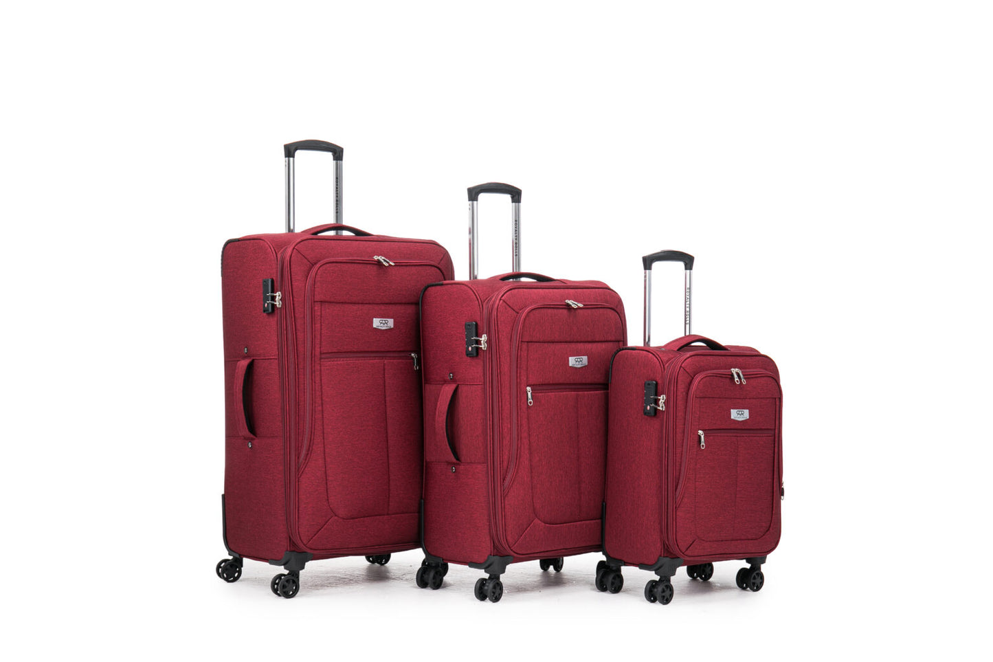 Lot de valises en tissu souple, léger et résistant — Élégance & Performance