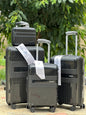 Lot de 4 Valises Gomme Incassable- 4 Roues Silencieuses 360° et Verrou Intégré -  Valises Soute+Cabine+mallette -Livraison Gratuite