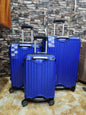 Ensemble de 3 Valises Rigides Premium - Coque ABS Haute Résistance, 4 Roues Multidirectionnelles 360°, Serrure de Sécurité Intégrée - Idéal pour Voyage Cabine et Soute-Livraison gratuite