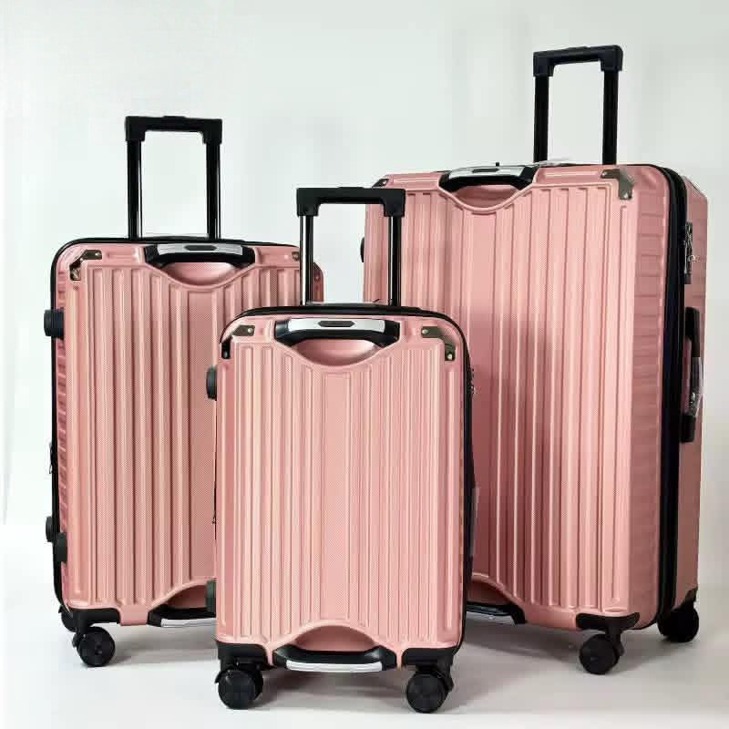 Ensemble de 3 Valises Rigides Premium - Coque ABS Haute Résistance, 4 Roues Multidirectionnelles 360°, Serrure de Sécurité Intégrée - Idéal pour Voyage Cabine et Soute-Livraison gratuite