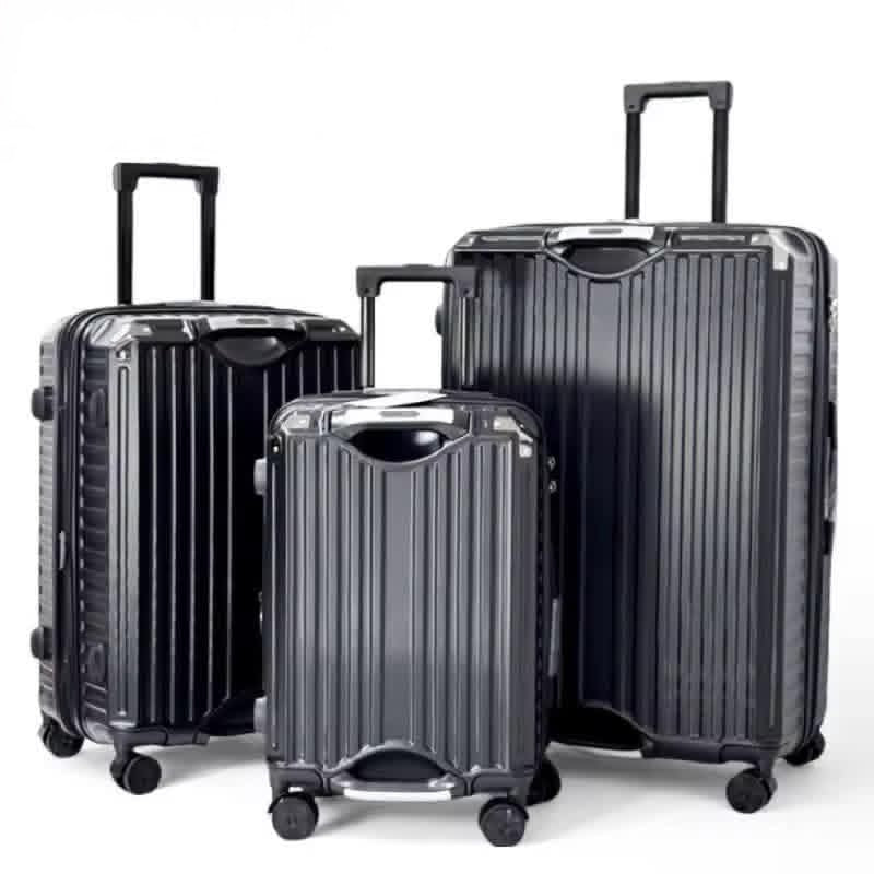 Ensemble de 3 Valises Rigides Premium - Coque ABS Haute Résistance, 4 Roues Multidirectionnelles 360°, Serrure de Sécurité Intégrée - Idéal pour Voyage Cabine et Soute-Livraison gratuite