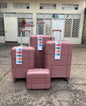 Lot de 4 Valises Gomme Incassable- 4 Roues Silencieuses 360° et Verrou Intégré -  Valises Soute+Cabine+mallette -Livraison Gratuite