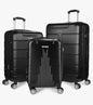 Ensemble de 3 Valises Rigides Premium - Coque ABS Haute Résistance, 4 Roues Multidirectionnelles 360°, Serrure de Sécurité Intégrée - Idéal pour Voyage Cabine et Soute-Livraison Gratuite